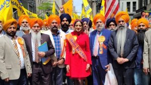 Read more about the article Indian-American politician’s photo with Khalistan flags on Sikh Day, sparks outrage