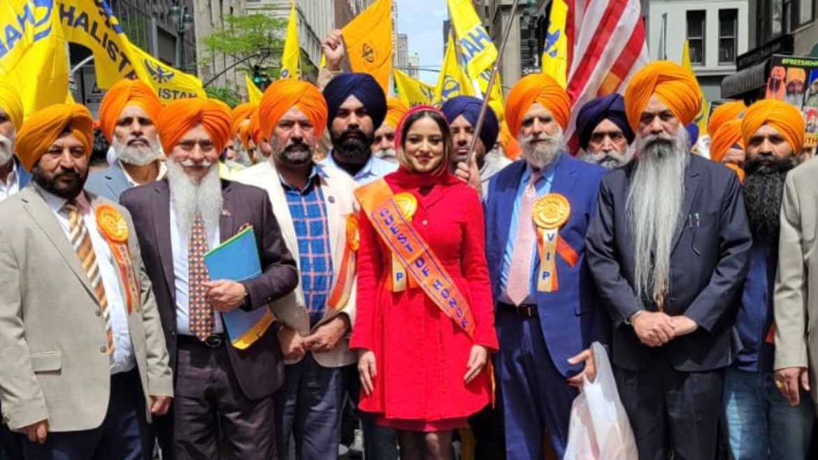 Indian-American politician’s photo with Khalistan flags on Sikh Day, sparks outrage