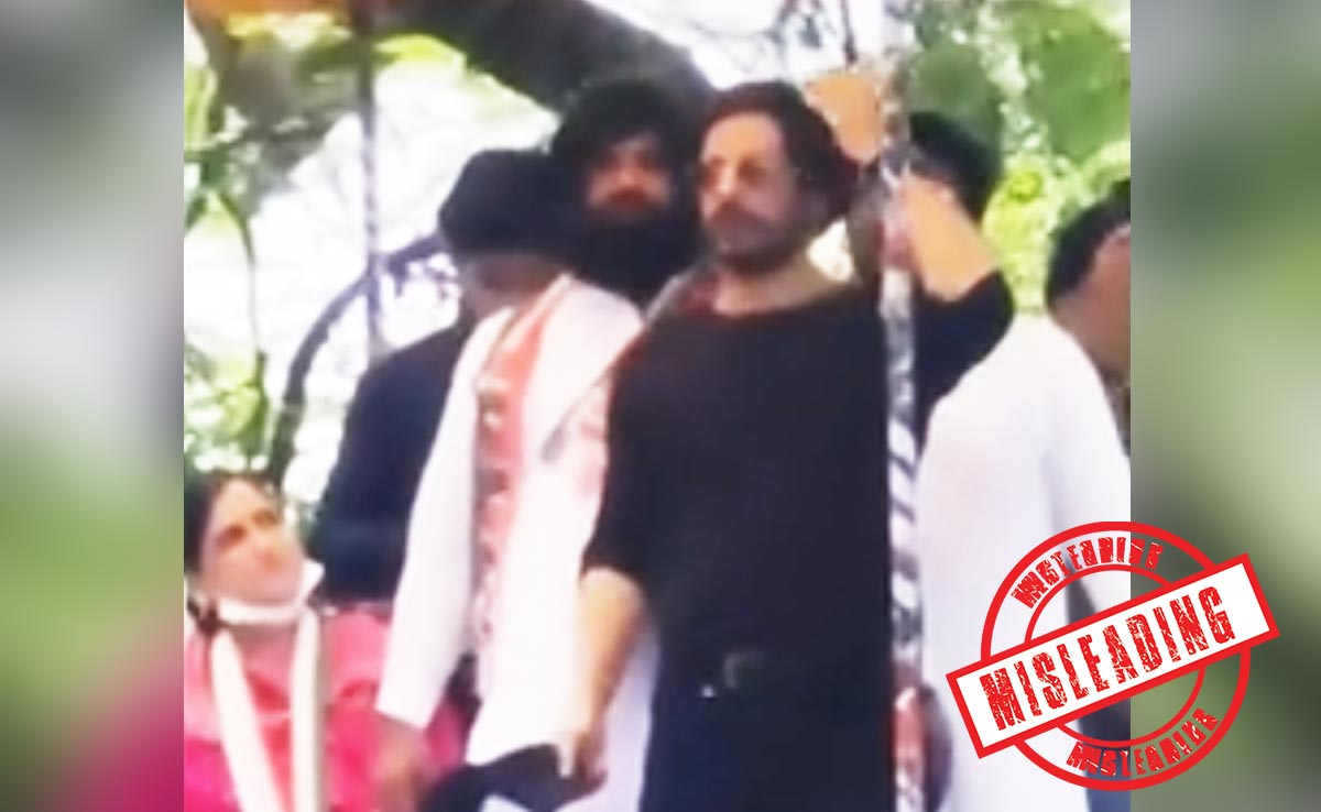 You are currently viewing Did Shah Rukh Khan Participate In Congress Poll Rally? A Fact Check