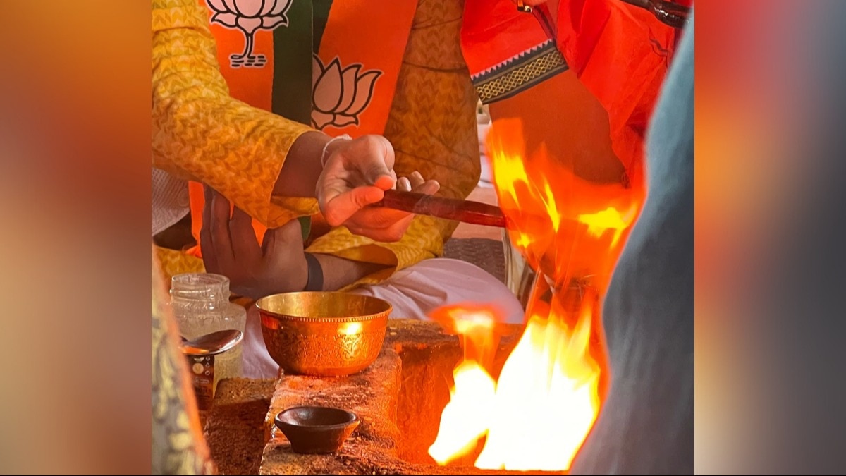 Read more about the article Havan in Munich as Lok Sabha poll fever grips Indian diaspora