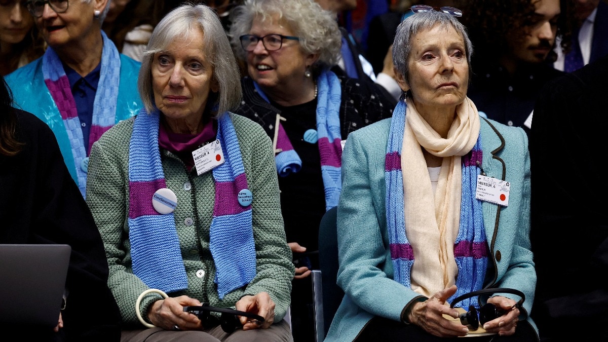 Read more about the article Swiss women win landmark climate victory at human rights court