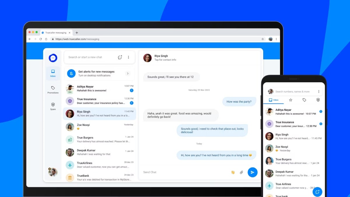 Read more about the article Truecaller Web Interface With Unknown Number Lookup, SMS Messaging Support Launched
