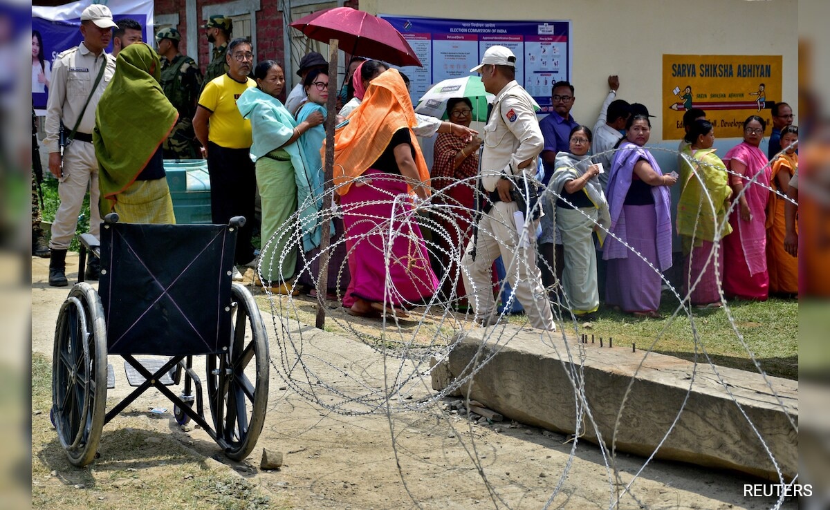 You are currently viewing 81.6% Voter Turnout Recorded In Repolling At 11 Manipur Polling Stations