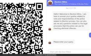 Read more about the article 'Election Mitra': Andaman Cops Develop Chatbot For Effective Policing During Polls