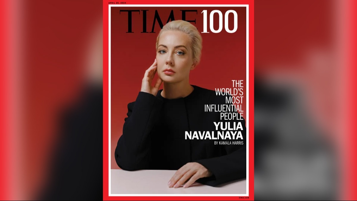 Read more about the article Putin critic Alexei Navalny’s widow in Time’s ‘100 Most Influential People’ list