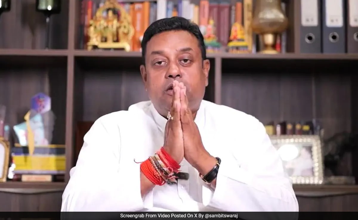 You are currently viewing After "Slip Of Tongue", Sambit Patra's "Upvaas" Vow As Atonement