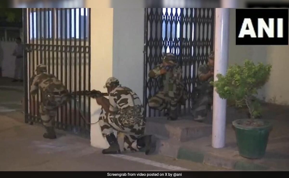 Security Forces Hold Drill At Key Locations Days After Delhi Bomb Threats