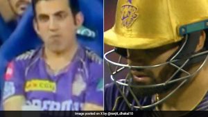 Read more about the article Video: Gambhir's Left Fuming As Rinku Fails In 1st Match After T20 WC Snub