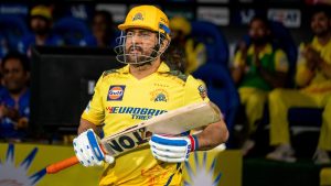 Read more about the article Injury Or Strategy? CSK Coach Breaks Silence On MS Dhoni's No. 9 Stunt