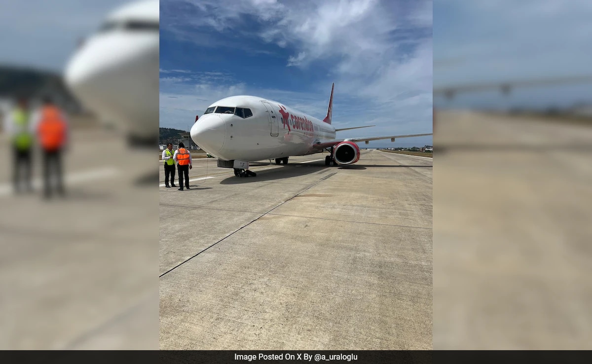 Boeing Passenger Plane’s Front Tire Bursts Upon Landing In Turkey, No Casualties