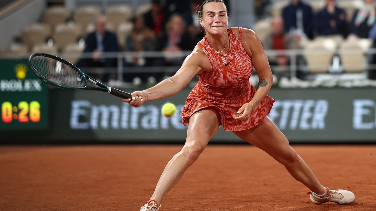 You are currently viewing Aryna Sabalenka Eases At Rain-swept French Open, Alize Cornet's Career Ends