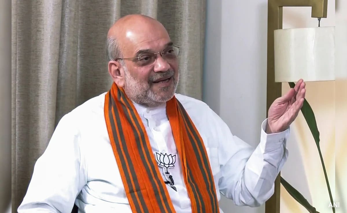 Read more about the article Amit Shah's "Big Bottles" Swipe At Arvind Kejriwal Campaign