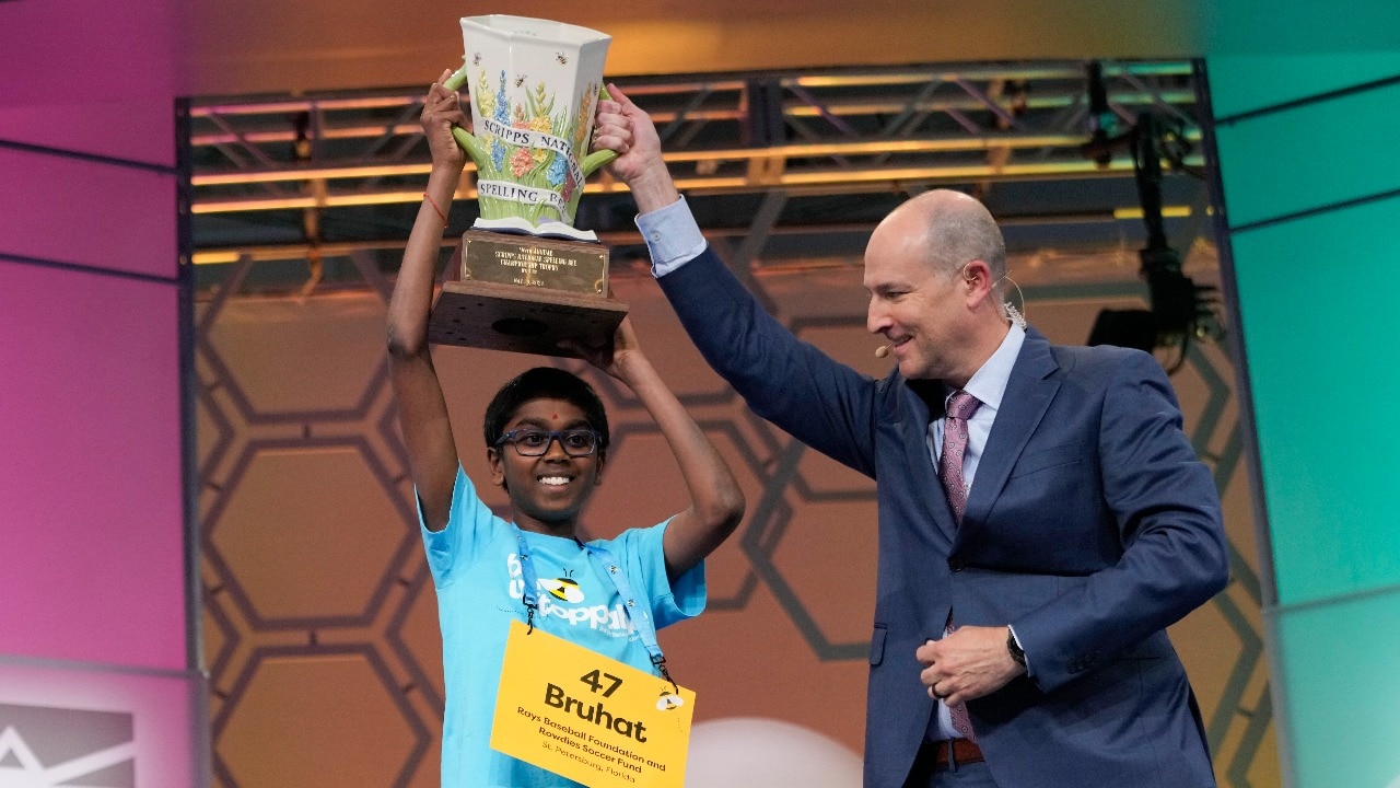 12-year-old Indian-origin Bruhat Soma wins National Spelling Bee title in US with 29 correct words