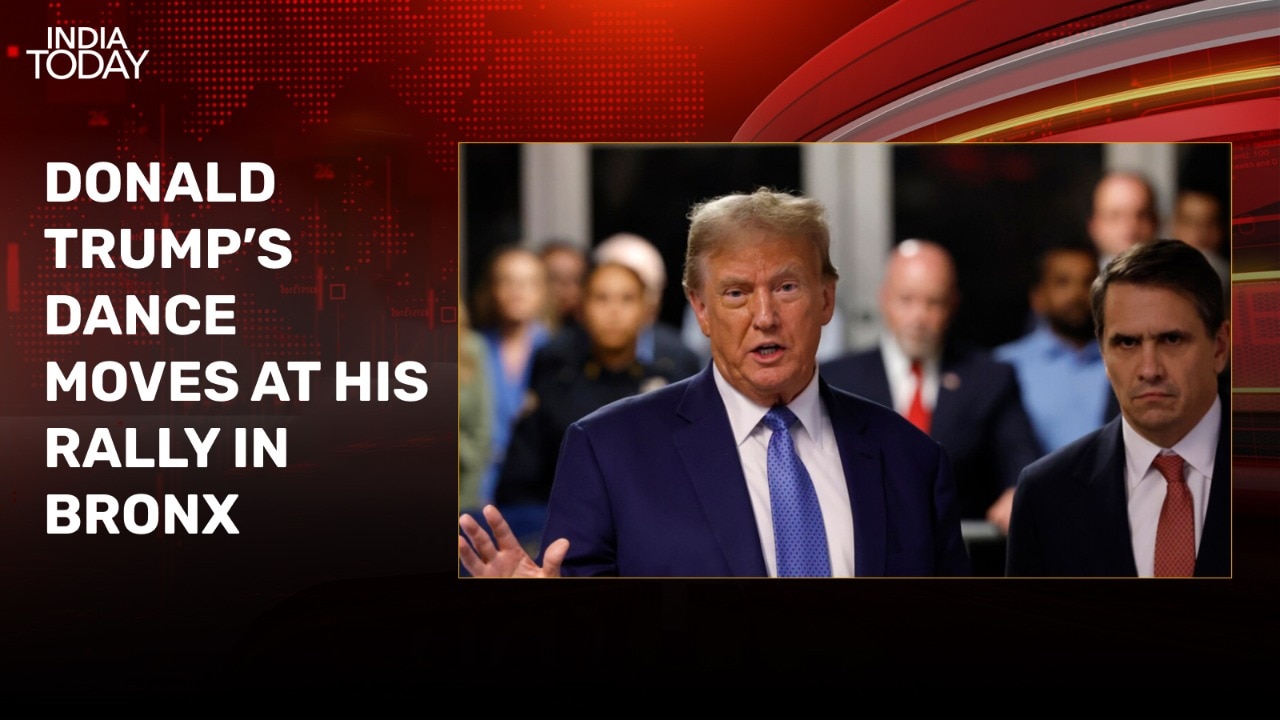 Read more about the article Watch: Donald Trump’s dance moves at his rally in Bronx