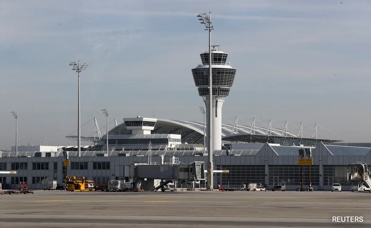 Climate Activists Glue Themselves To German Airport Runway