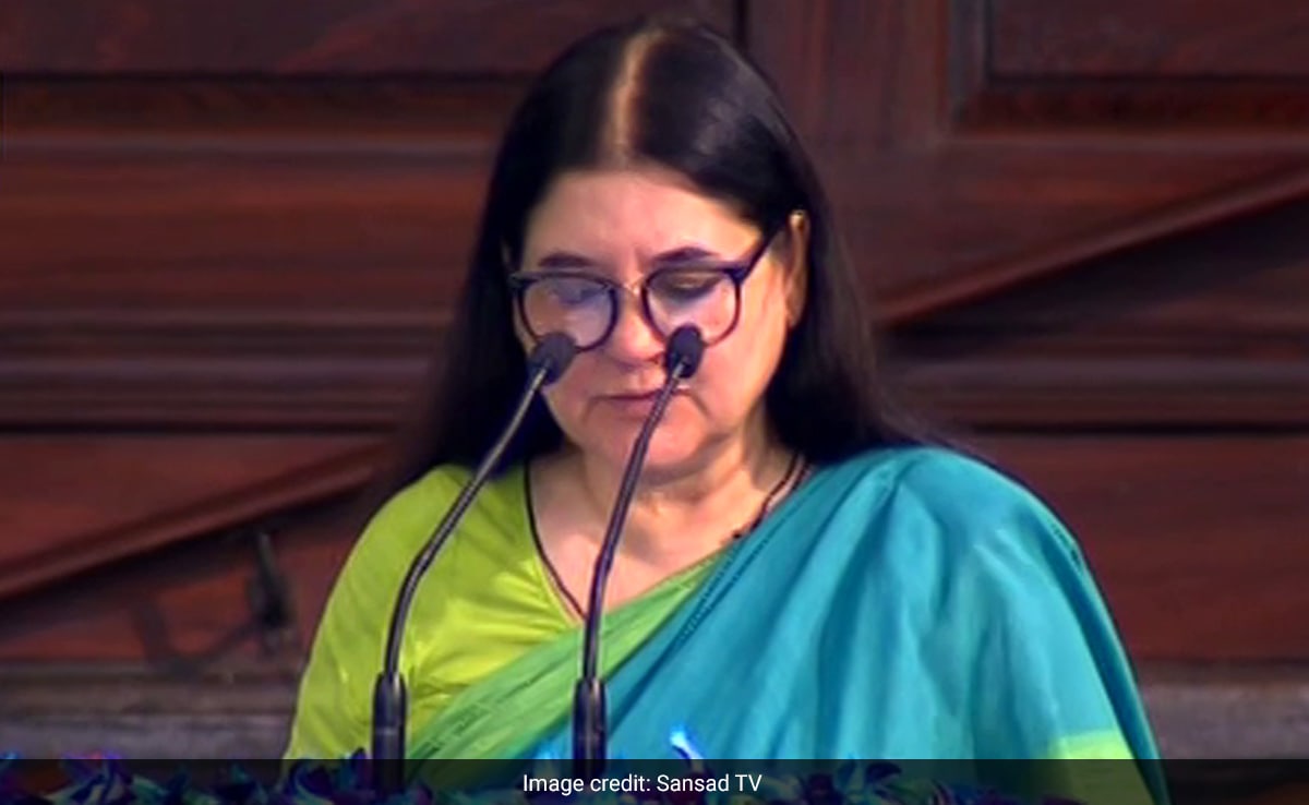 Lok Sabha Elections: Maneka Gandhi Files Nomination From Sultanpur Seat