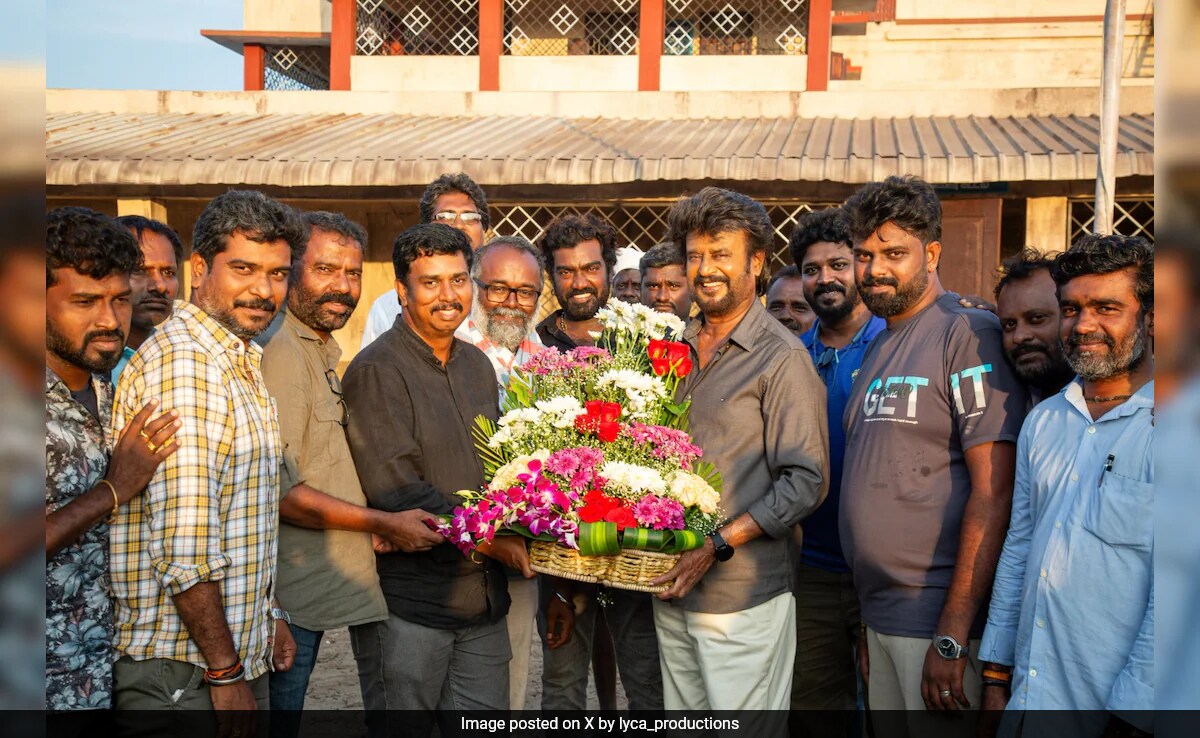 Read more about the article Rajinikanth Wraps Shoot Of Vettaiyan. See Pic From His Last Day On Sets