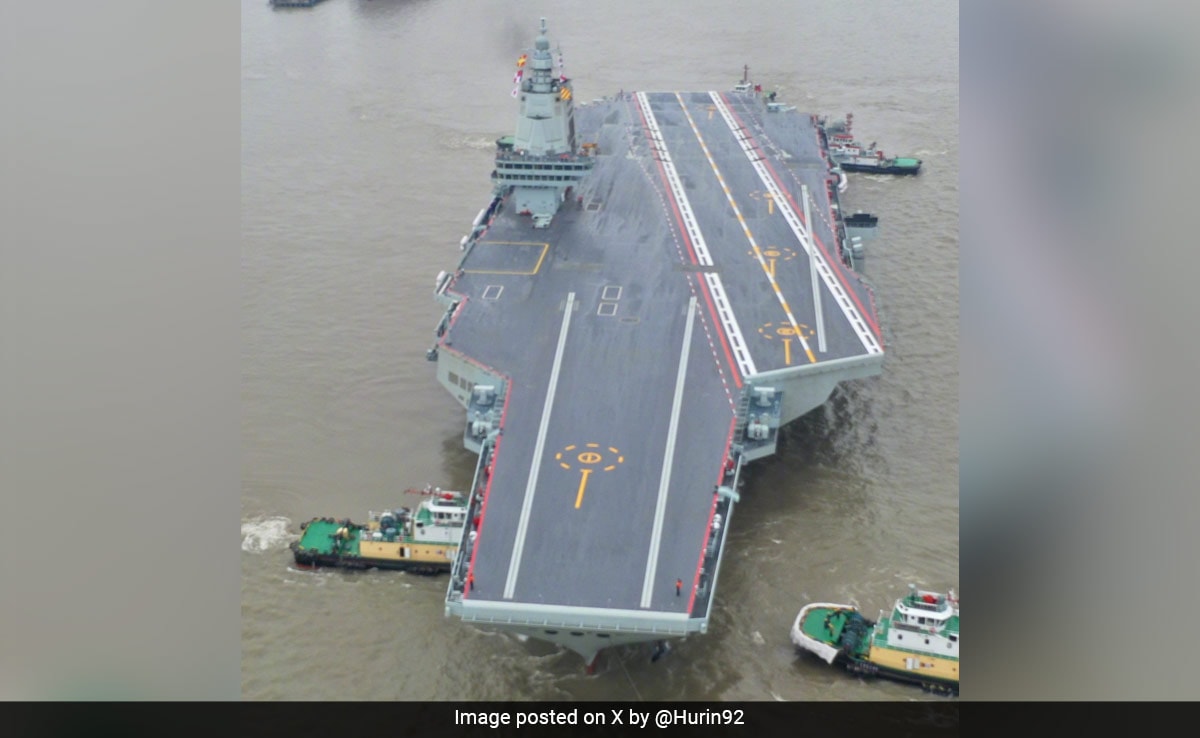 Sea Trials Begin Of China’s New Aircraft Carrier Fujian. What It Means For India