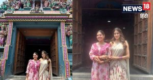 Read more about the article फिल्म रिलीज से पहले मंदिर पहुंची जान्हवी कपूर, बताया मां का सबसे चहेता स्थान