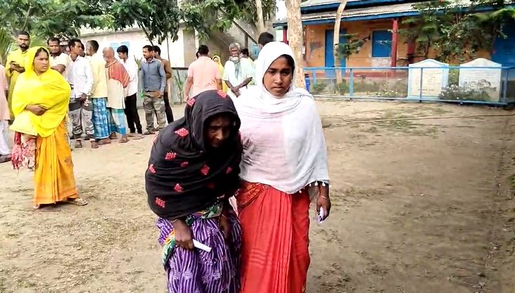 Watch: 103-Year-Old Woman Votes In Assam's Dhubri