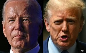 Read more about the article Joe Biden And Donald Trump Trade Barbs At US Presidential Poll Rallies