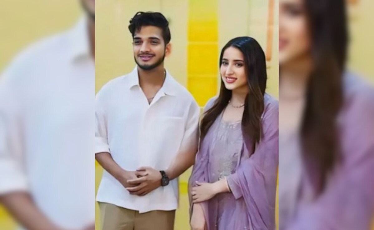 Amidst Wedding Rumours, Munawar Faruqui's First Pic With Mehzabeen Coatwala Trends Big On The Internet