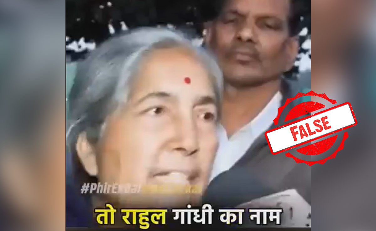 Did CPM's Subhashini Ali Criticise Rahul Gandhi On Camera? A Fact-Check