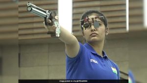 Read more about the article Manu Bhaker, Vijayveer Sidhu Win Final 25m Pistol Olympic Selection Trials