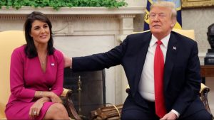 Read more about the article Nikki Haley says she will vote for Donald Trump in US presidential poll
