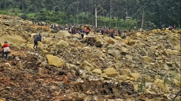 You are currently viewing 5 killed in massive landslide in Papua New Guinea, toll likely to climb