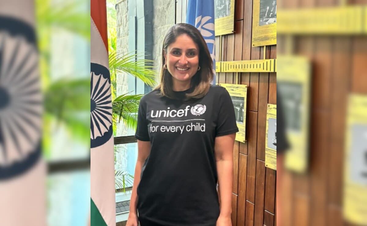 You are currently viewing Kareena Kapoor Appointed UNICEF India National Ambassador: "Every Child Deserves A Fair Chance To Life"