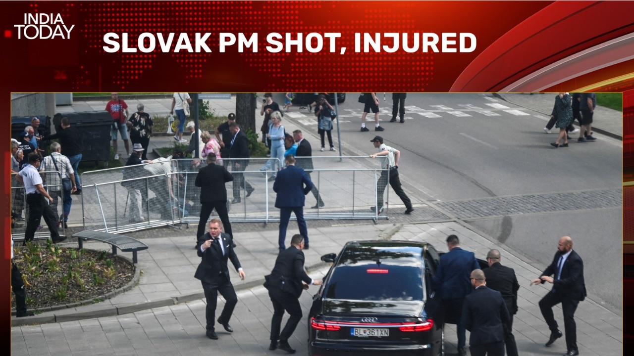 Read more about the article Video shows moment after Slovak PM Robert Fico shot in assassination attempt