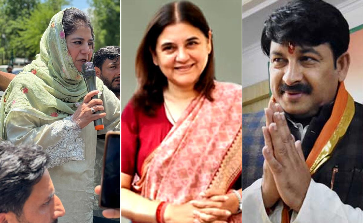 Read more about the article Maneka Gandhi To Mehbooba Mufti, Key Leaders Taking Poll Test Today