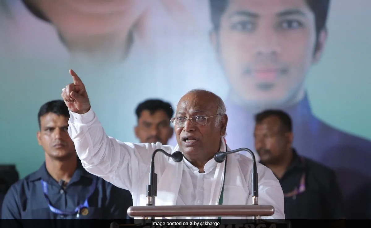 "Can Create Anarchic Situation": Poll Panel To M Kharge On Voter Turnout Data