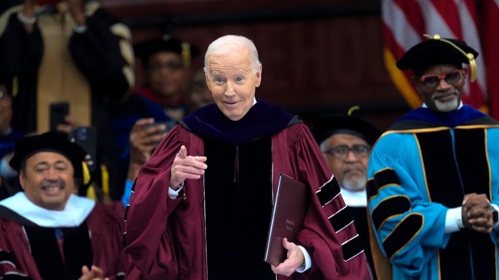 You are currently viewing Biden at college graduation in Atlanta: ‘I hear voices of protest over Gaza war’