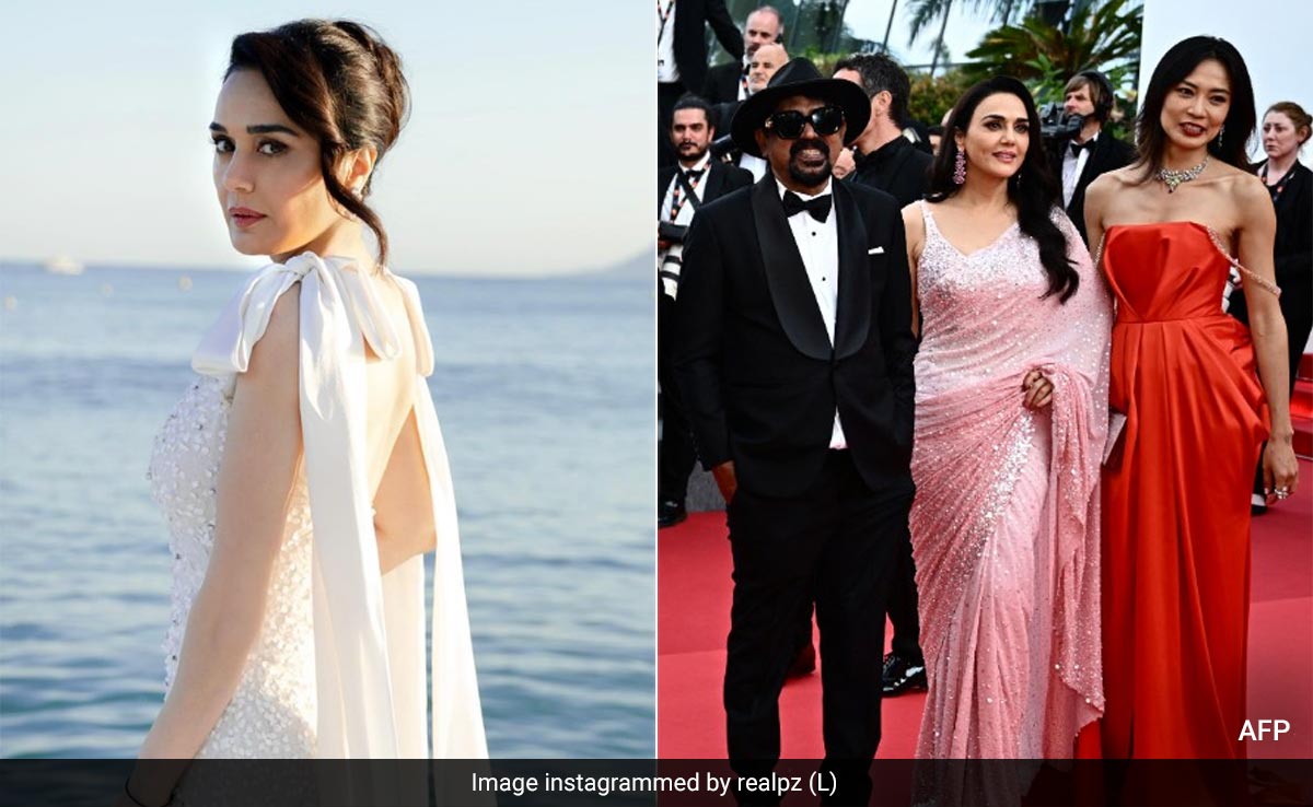 Cannes 2024: A Saree Moment On The Red Carpet, Courtesy Preity Zinta. Bonus – Her Daytime Outfits