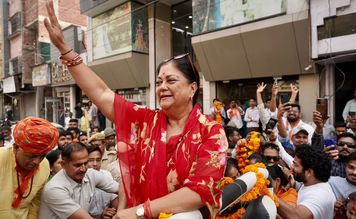 You are currently viewing Era Of Loyalty Was Different When…: Vasundhara Raje On Political Growth