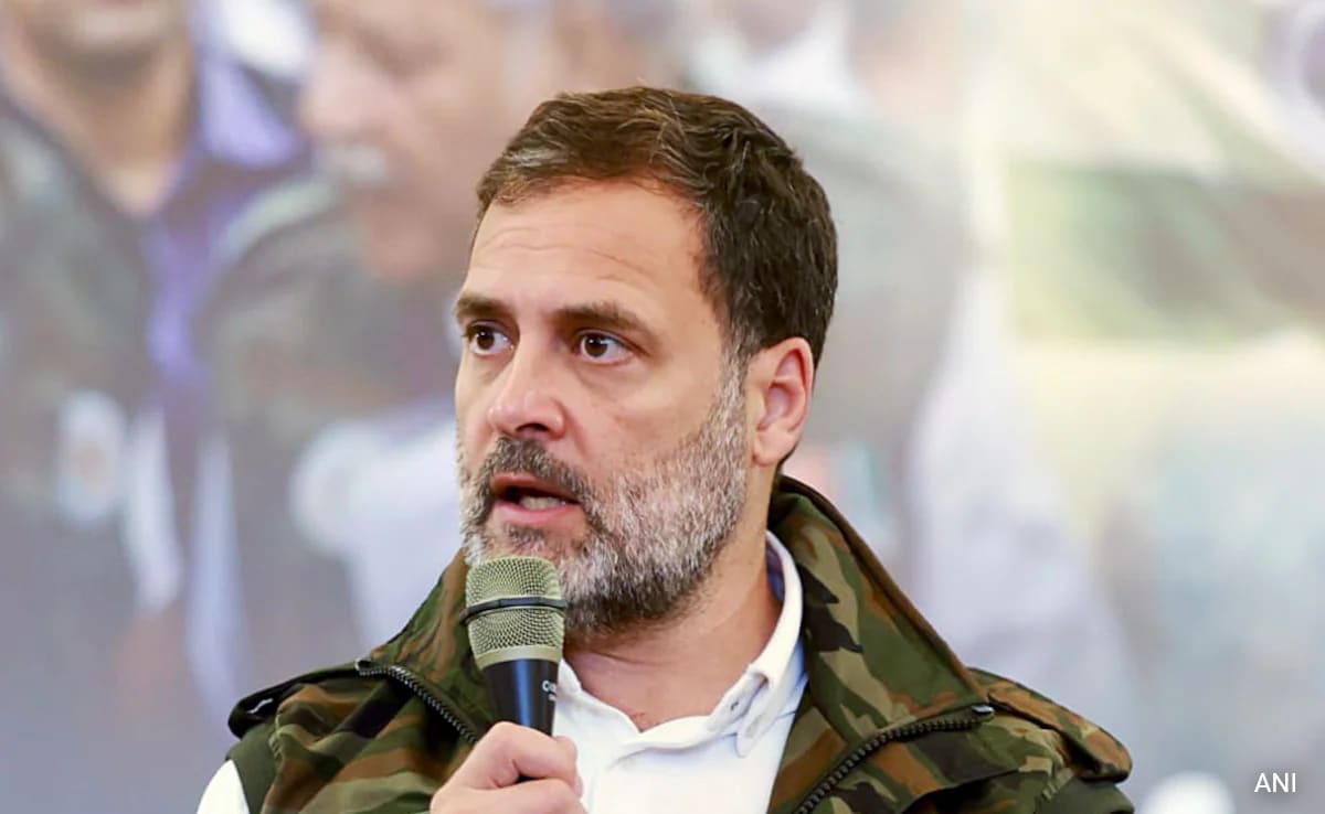 You are currently viewing In Letter To President Murmu, Rahul Gandhi Seeks Justice For Agniveers