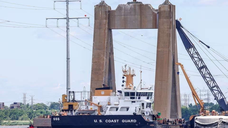 Baltimore Port key channel reopens 11 weeks after bridge collapse