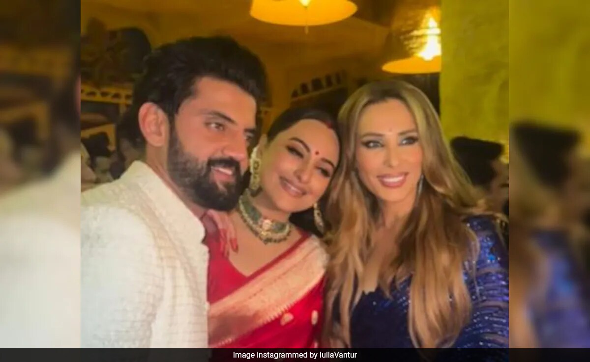 Read more about the article Iulia Vantur Shares Inside Glimpses Of Sonakshi And Zaheer's Reception: "Made For Each Other"