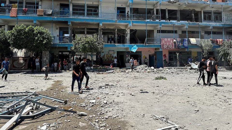 You are currently viewing At least 30 killed after Israeli strikes on UN-run school in Gaza