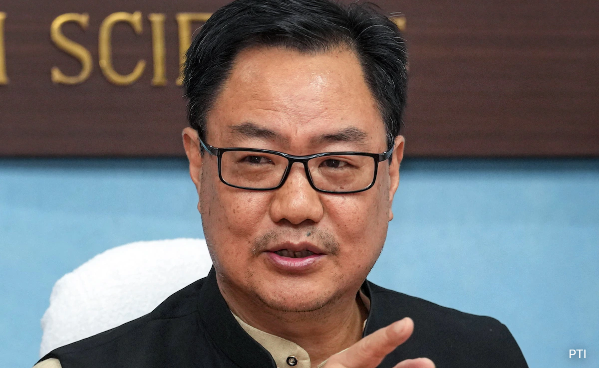 You are currently viewing In Pro Tem Speaker Row, Kiren Rijiju Slams Congress, Says "Am Ashamed"