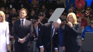 Read more about the article Watch: Joe Biden’s awkward moment at event in France, wife Jill appears to murmur