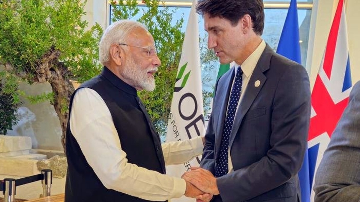 You are currently viewing Justin Trudeau sees ‘opportunity’ in India ties after meeting PM in Italy