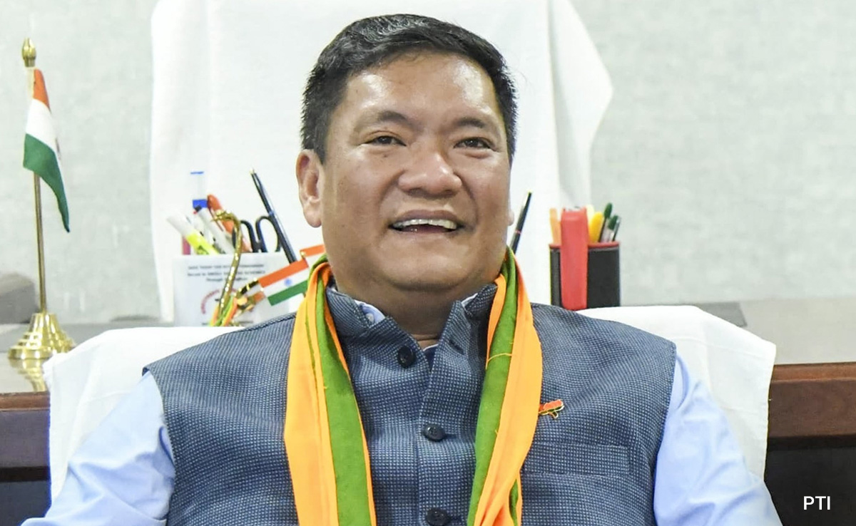 Pema Khandu Sworn In As Arunachal Pradesh Chief Minister