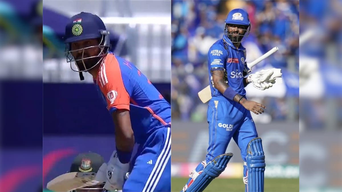 You are currently viewing Watch – 6,6,6: Hardik Blitz In T20 WC Warm-up, Internet Says MI Days Past