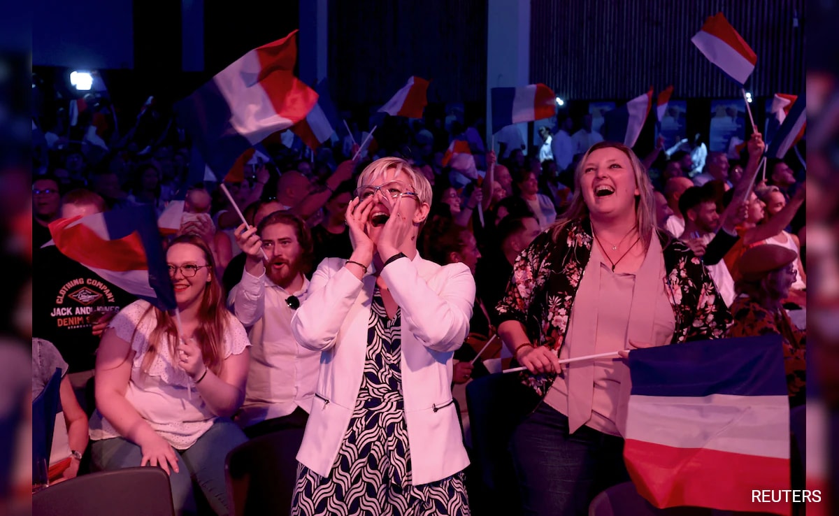 Far-Right Leads First Round Of France Election, Show Exit Polls