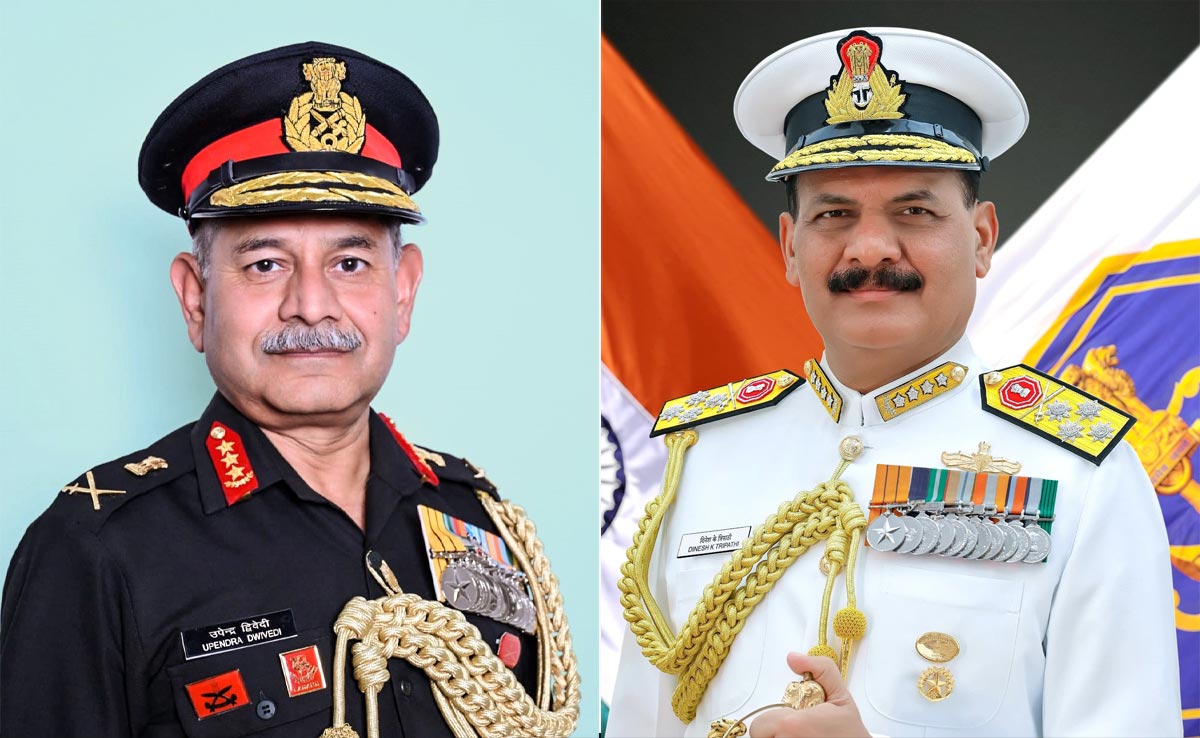 In A First, Classmates To Be Chiefs Of Indian Army And Navy Together