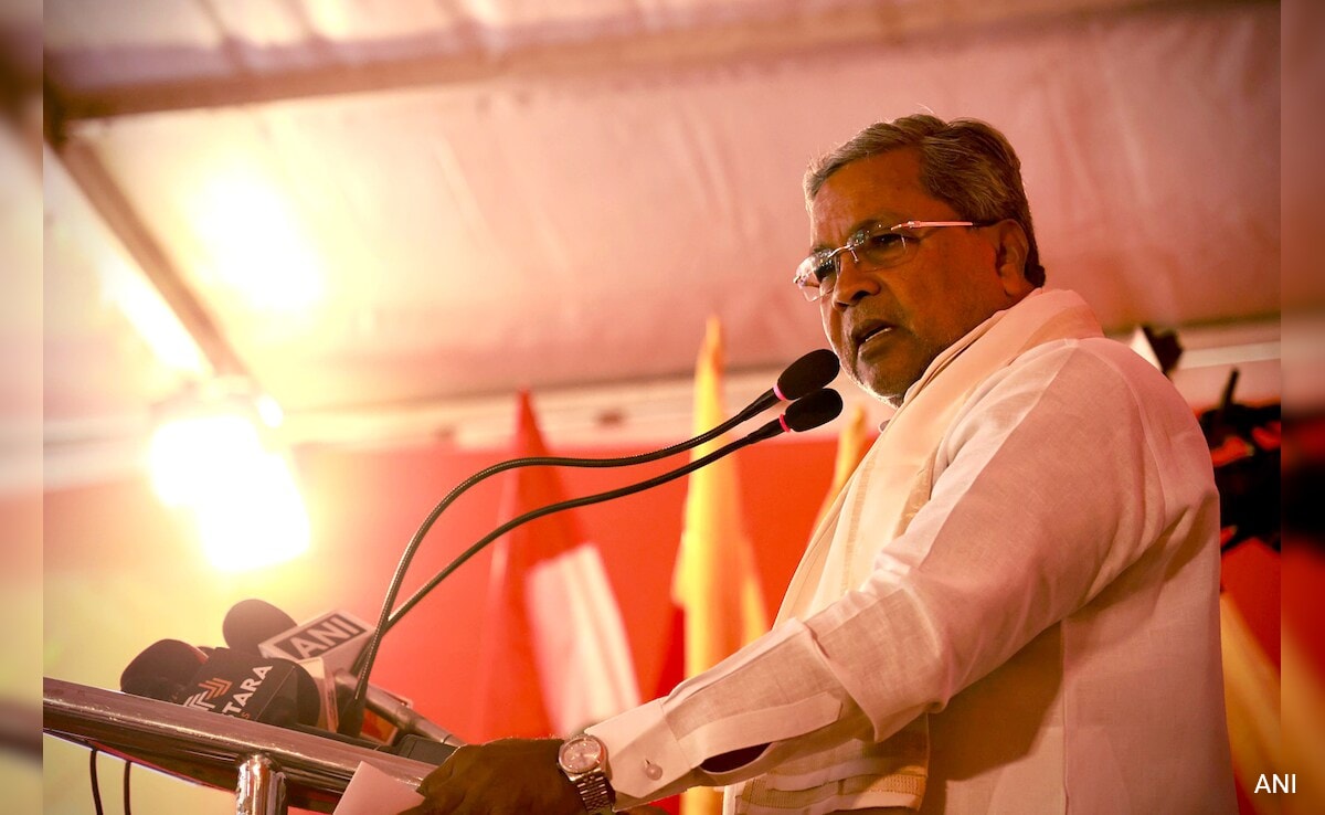 Karnataka Ready To Release Cauvery Water To Tamil Nadu: Siddaramaiah