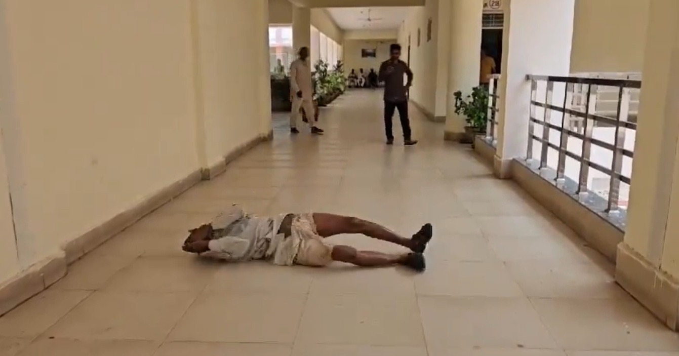 Watch: Land "Taken By Mafia", Farmer Rolls On Floor With Folded Hands